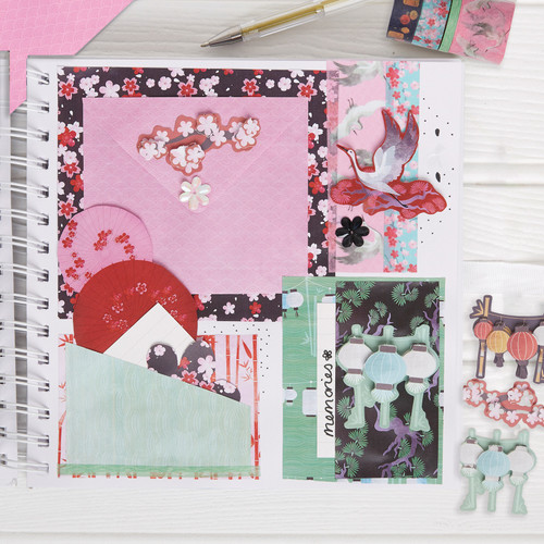 Bee & Bumble Scrapbooking Kit-Cherry Blossom BB105149