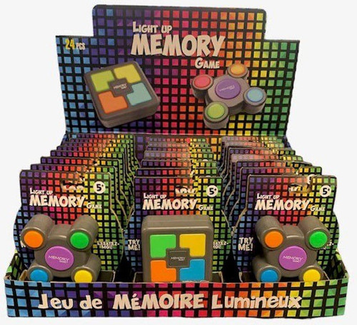Light Up Memory Game-24 Piece Assortment - 5A0020TD-1G3LH - 064049025813