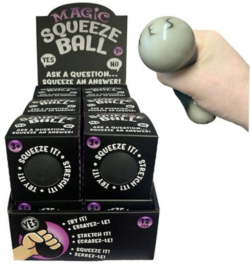 Super Squish Magic 8 Ball-12 Piece Assortment - 5A0020TB-1G3LJ - 064049220133
