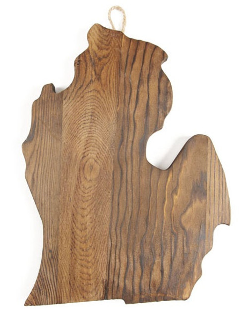 6 Pack CousinDIY Wood State Shaped Plaque 8.25"X11.25"-Michigan 20326901 - 754246269010