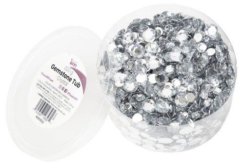 2 Pack CousinDIY Gemstone Tub-Crystal CCGEMTUB-3022