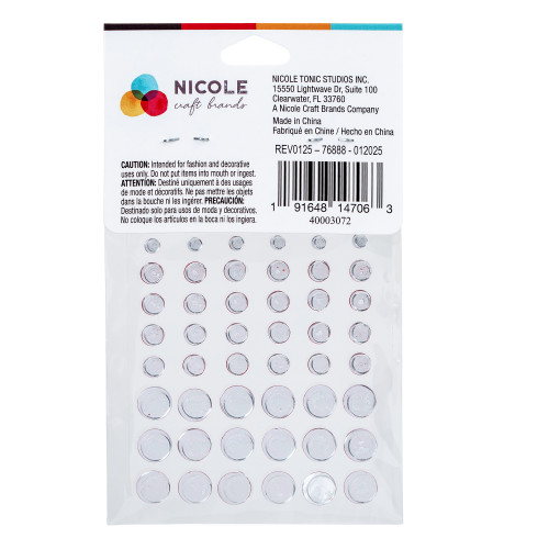12 Pack - CousinDIY Adhesive Rhinestones 60/Pkg-Red - CCRHINES-3072 12 Pack - CousinDIY Adhesive Rhinestones 60/Pkg-Red - CCRHINES-3072