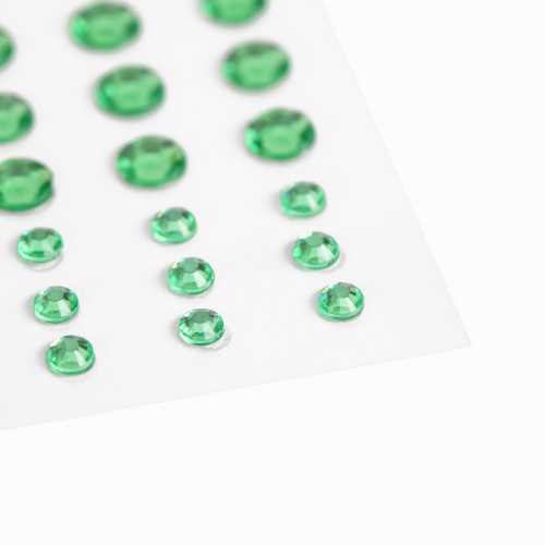 12 Pack - CousinDIY Adhesive Rhinestones 60/Pkg-Green - 5A002F7T-3074 12 Pack - CousinDIY Adhesive Rhinestones 60/Pkg-Green - 5A002F7T-3074