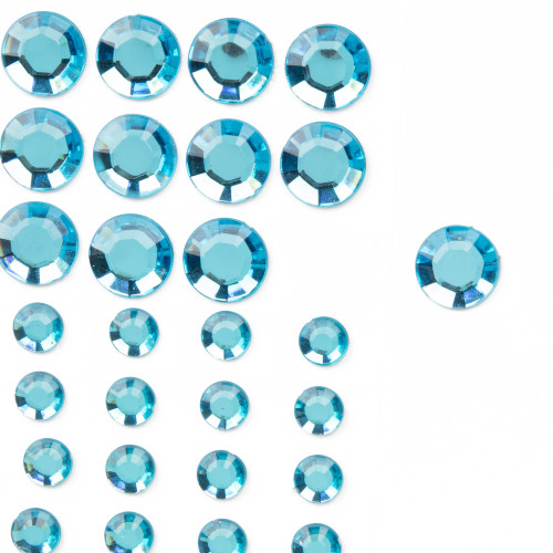 12 Pack - CousinDIY Adhesive Rhinestones 60/Pkg-Blue - CCRHINES-3075 12 Pack - CousinDIY Adhesive Rhinestones 60/Pkg-Blue - CCRHINES-3075