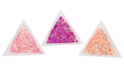 6 Pack - CousinDIY Glitter 12/Pkg-Neon - 40003070