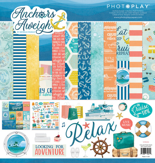 PhotoPlay Collection Pack 12"X12"-Anchors Aweigh 5A0020PJ-1G3FY - 709388344699