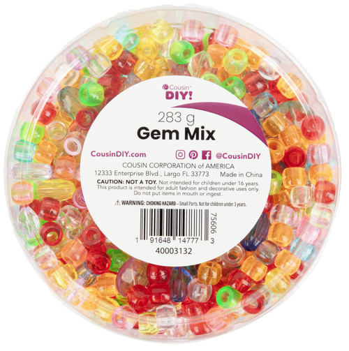 3 Pack CousinDIY Gem Mix-Multicolor 40003132
