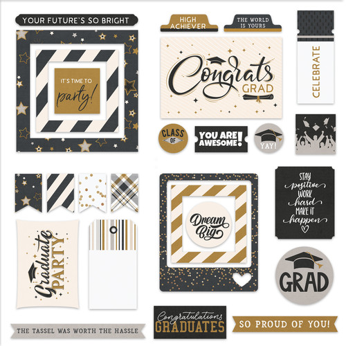 The Graduate Ephemera Cardstock Die-Cuts-The Graduate - 5A0020QD-1G3H2