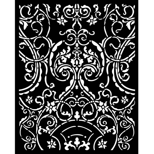 3 Pack - Stamperia Stencil 7.87"X9.84"-Sir Vagabond In Fantasy World Metal Deco - KSTD155 - 5993110033189