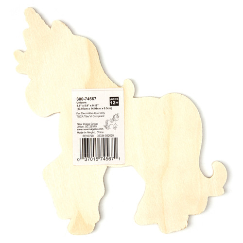 12 Pack - CousinDIY MDF Shape-Unicorn - 30074567 12 Pack - CousinDIY MDF Shape-Unicorn - 30074567