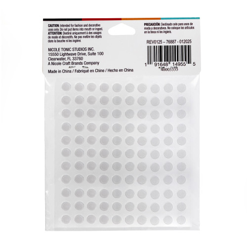 12 Pack - CousinDIY Acrylic Adhesive Gems 10mm-Pearl - GEMS10MM-3336 12 Pack - CousinDIY Acrylic Adhesive Gems 10mm-Pearl - GEMS10MM-3336