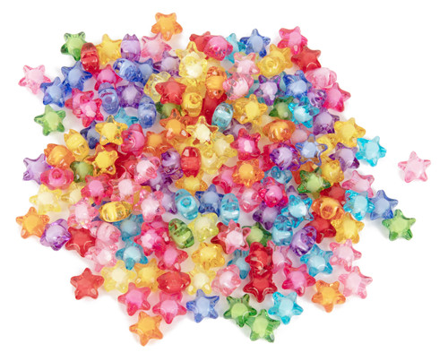 6 Pack - CousinDIY Bead Mix 280/Pkg-Pastel Stars - 40003138