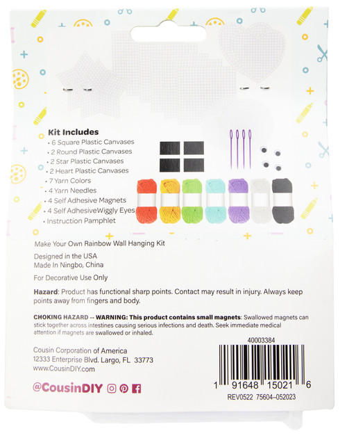 CousinDIY Plastic Canvas Creativity Kit- - 40003384 CousinDIY Plastic Canvas Creativity Kit- - 40003384