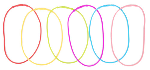 6 Pack - CousinDIY Rainbow Bracelet & Necklace Set- - 40003204 6 Pack - CousinDIY Rainbow Bracelet & Necklace Set- - 40003204