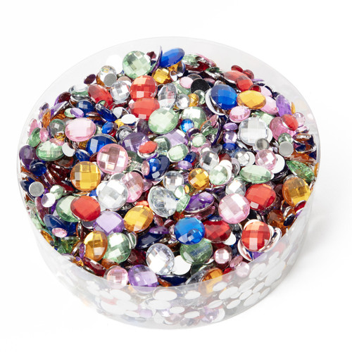 CousinDIY Gemstone Tub-Multicolor Faceted CCGEMTUB-3024