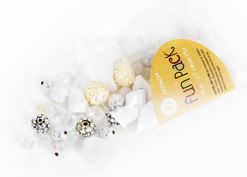 12 Pack CousinDIY Bead Mix-Light White Mix 34736184