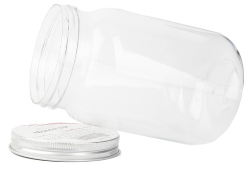 12 Pack - CousinDIY Plastic Mason Jar-450ml - 40003385 12 Pack - CousinDIY Plastic Mason Jar-450ml - 40003385