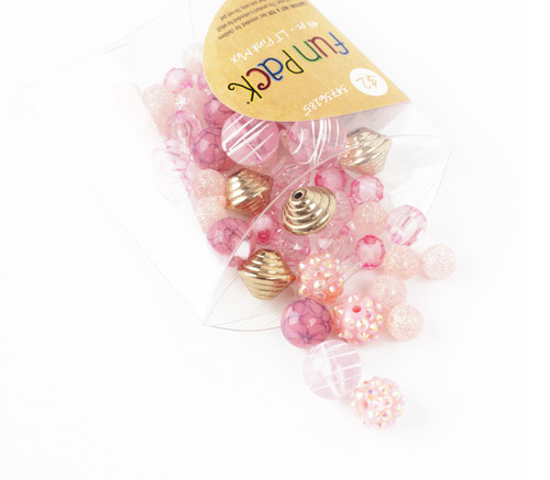 12 Pack CousinDIY Bead Mix-Light Pink Mix 34736185