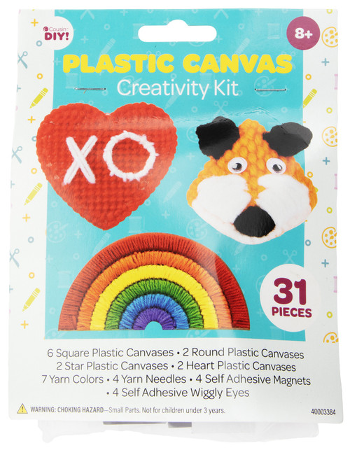 3 Pack - CousinDIY Plastic Canvas Creativity Kit- - 40003384 - 191648150216