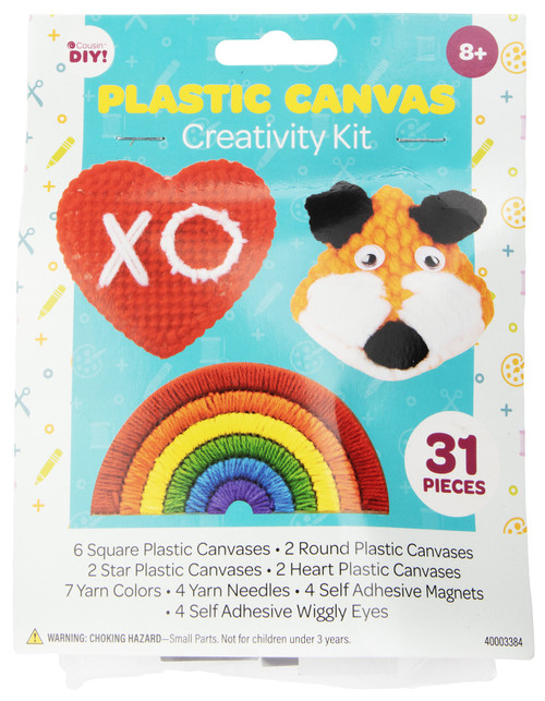 3 Pack CousinDIY Plastic Canvas Creativity Kit40003384 - 191648150216
