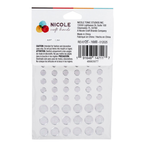 CousinDIY Adhesive Rhinestones 60/Pkg-Pink - CCRHINES-3077 CousinDIY Adhesive Rhinestones 60/Pkg-Pink - CCRHINES-3077