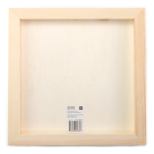 CousinDIY Unfinished Wood Canvas-10"X10"X0.75" - 20325389 CousinDIY Unfinished Wood Canvas-10"X10"X0.75" - 20325389