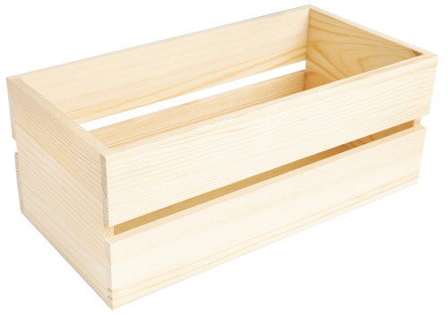 CousinDIY Wood CD Crate 5.8"X4.4"X11.5"-Natural 20326446