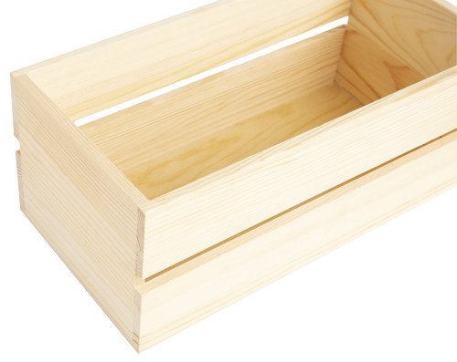 CousinDIY Wood CD Crate 5.8"X4.4"X11.5"-Natural - 20326446