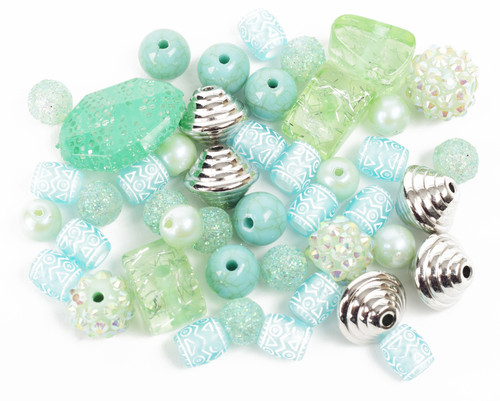 12 Pack - CousinDIY Bead Mix-Turquoise Mix - 34736196 12 Pack - CousinDIY Bead Mix-Turquoise Mix - 34736196