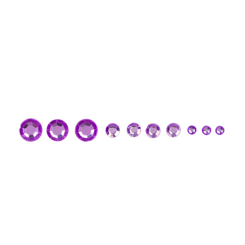 CousinDIY Adhesive Rhinestones 60/Pkg-Pastel - A50026LX-3080