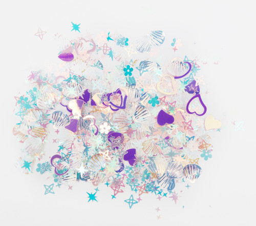 6 Pack - CousinDIY Crystal Sequins 1oz-Assorted Shapes - 40003012 6 Pack - CousinDIY Crystal Sequins 1oz-Assorted Shapes - 40003012