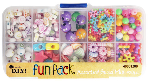 8 Pack - CousinDIY Bead Assortment With Storage- - 40001200 - 191648104967