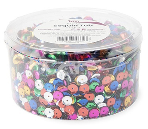 2 Pack CousinDIY Sequin Tub-Bright 40003031 - 191648146653