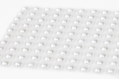 CousinDIY Acrylic Adhesive Gems 6mm-Pearl - GEMS6MM-3335