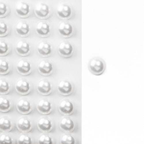 CousinDIY Acrylic Adhesive Gems 10mm-Pearl - GEMS10MM-3336 CousinDIY Acrylic Adhesive Gems 10mm-Pearl - GEMS10MM-3336