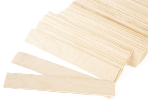 Cousin DIY Skinny Square Craft Sticks 50/Pkg-Natural - 20326819
