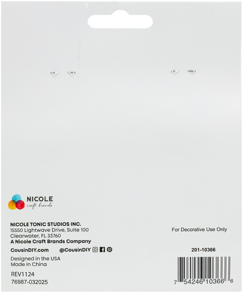 6 Pack - CousinDIY Wood Beads Value Pack 27/Pkg-19.1mm - 20110366