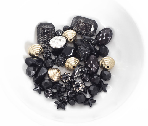 CousinDIY Fun Pack Bead Mix-Black Mix - 34736201 CousinDIY Fun Pack Bead Mix-Black Mix - 34736201