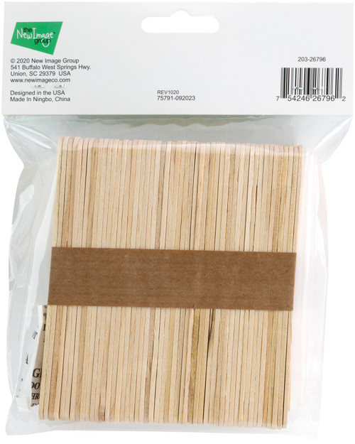 6 Pack - CousinDIY Craft Sticks 150/Pkg-Natural 4.5" - 20326796 6 Pack - CousinDIY Craft Sticks 150/Pkg-Natural 4.5" - 20326796