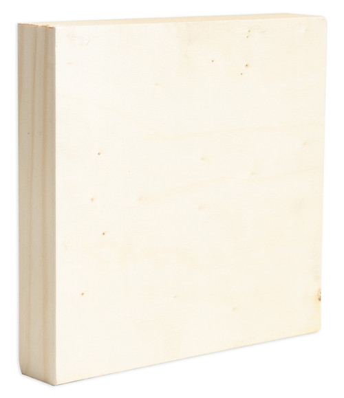CousinDIY Unfinished Wood Canvas-6"X6" - 40001224