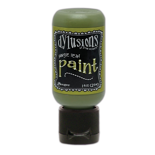 Dylusions Acrylic Paint 1oz-Jungle Leaf - DYQ-1G370 - 789541085669 Dylusions Acrylic Paint 1oz-Jungle Leaf - DYQ-1G370 - 789541085669