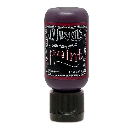 Dylusions Acrylic Paint 1oz-Cranberry Juice - DYQ-1G372 - 789541085645