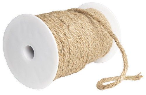 CousinDIY Jute Cord 4ply 72lbs-Natural (Approx. .25") - 34734269 CousinDIY Jute Cord 4ply 72lbs-Natural (Approx. .25") - 34734269