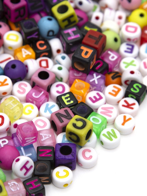 CousinDIY Alphabet Bead Mix-Neon - 34736166