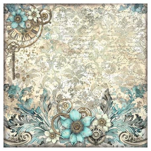 Stamperia Polyester Fabric 12"X12" 4/Pkg-Sir Vagabond In Fantasy World SBPLT23