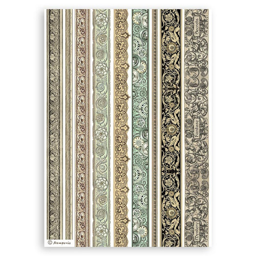 Stamperia A5 Washi pad 8/Pkg-Sir Vagabond In Fantasy World - SBW03 Stamperia A5 Washi pad 8/Pkg-Sir Vagabond In Fantasy World - SBW03