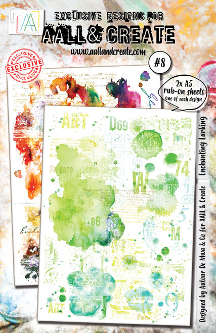 AALL And Create A5 Rub-Ons-Enchanting Larking 5A0020T6-1G3KC - 5060979166058