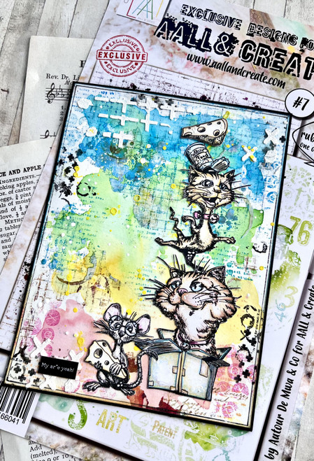 AALL And Create A5 Rub-Ons-Enchanting Larking - 5A0020T6-1G3KC
