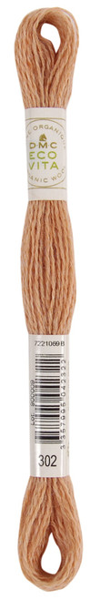 6 Pack - DMC Eco Vita 100% Organic Wool Crewel Thread -Pomelos Safflower - 5A0021SP-1G4PS - 3357995042322