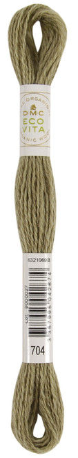 6 Pack - DMC Eco Vita 100% Organic Wool Crewel Thread -Willow Woald - 5A0021SP-1G4PZ - 3357995042674
